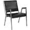 Flash Furniture HERCULES Series 1000 lb. Rated Black Antimicrobial Vinyl Bariatric Medical Reception Arm Chair, PK4 4-XU-DG-60443-670-1-BK-VY-GG - alternate 10