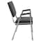 Flash Furniture HERCULES Series 1000 lb. Rated Black Antimicrobial Vinyl Bariatric Medical Reception Arm Chair with Panel Back, PK4 4-XU-DG-60443-670-2-BV-GG - alternate 7