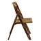 Flash Furniture American Champion Bamboo Folding Chair, PK4 4-X-62111-BAM-GG - alternate 2