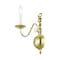 Livex Lighting Williamsburgh 1 Light Polished Brass Wal 5001-02 - alternate 5