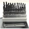 Hhip 61 Piece No 1-60 High Speed Steel Wire Gage Drill Set 5001-1060 - alternate 2