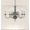 Livex Lighting Williamsburgh 6 Light Scandinavian Gray 5006-76 - alternate 1