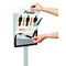 Durable Office Products Info Basic Floor Stand, Letter Size, PK5 501057 - alternate 2