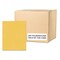 Roaring Spring Case of Gold Paper Pocket Folders, 11.75"x9.5", Twin Pockets hold 25 sheets each, 11 pt tag board, PK250 50121cs - alternate 6