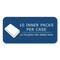 Roaring Spring Case of Gold Paper Pocket Folders, 11.75"x9.5", Twin Pockets hold 25 sheets each, 11 pt tag board, PK250 50121cs - alternate 8