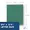 Kaboom Case of Green Paper Pocket Folders, 11.75"x9.5", Twin Pockets hold 25 sheets each, 11 pt tag board, PK250 50122cs - alternate 5