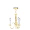 Livex Lighting Williamsburgh 3 Light Polished Brass Mini Chandelier 5013-02 - alternate 3