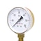 Pic Gauges Gauge, 2.5"0/60psi, 1/4"LM, Brass, UseNoOil, 2 1/2 in Dial, 1/4 in NPT Lower Location 501D-UNO-254D - alternate 1