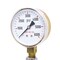 Pic Gauges Gauge, 2.5"0/6000psi, 1/4"LM, Brass, No Oil, 2 1/2 in Dial, 1/4 in NPT Lower Location 501D-UNO-254S - alternate 1