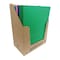 Roaring Spring Pocket Folders in Holder, 11.75"x8.5", Twin Pockets Hold 25 Sheets Each, 5 Colors, PK50 50205CS - alternate 1