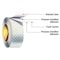 3M Double-Sided Foam Tape, 3/4 in W, 15 yd L, 1/16 in, Polyurethane Foam, Double-Sided 4016 - alternate 4