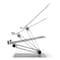 Durable Office Products Folding Adjustable Laptop Stand, For Lap 505023 - alternate 7