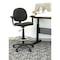 Boss B1691 Drafting Chair, Black Seat, Black Back, 25" W 25" L 49-1/2" H, Adjustable, Fabric Seat B1691-BK - alternate 7