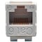 Tripp Lite Keystone Jack, Cat6/Cat5e, 110 Style, White N238-001-WH - alternate 2