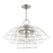 Livex Lighting Brooklyn 4 Light Brushed Nickel Chandelier 50948-91 - alternate 4