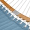 Classic Accessories Ravenna Double Hammock, Empire Blue, 81"x55" 50-111-015501-RT - alternate 6