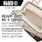 Klein Tools Wide-Mouth Tool Bag, Heavy-Duty #8 Natural Canvas, 1 Pockets 5102-22