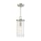 Livex Lighting Elizabeth 1 Light Brushed Nickel Mini Pendant 51062-91 - alternate 1