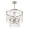 Livex Lighting Elizabeth 4 Light Brushed Nickel Pendant Chandelier 51064-91 - alternate 3