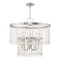 Livex Lighting Elizabeth 5 Light Brushed Nickel Pendant Chandelier 51065-91 - alternate 1