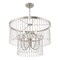 Livex Lighting Elizabeth 5 Light Brushed Nickel Pendant Chandelier 51065-91 - alternate 2
