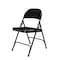 National Public Seating Folding Chair, Steel, Black, PK4 510 - alternate 2
