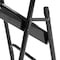 National Public Seating Folding Chair, Steel, Black, PK4 510 - alternate 5