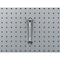 Triton Products 1 In. Single Rod 90 Degree Bend Steel Pegboard Hook for LocBoard, PK5 51119 - alternate 5