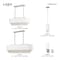 Livex Lighting Carlisle 3 Light Brushed Nickel Linear Chandelier 51124-91 - alternate 4