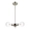 Livex Lighting Copenhagen 3 Light Brushed Nickel Mini C 51133-91 - alternate 3