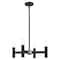 Livex Lighting Copenhagen 4 Light Black Mini Chandelier 51134-04 - alternate 1