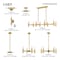 Livex Lighting Copenhagen 4 Light Satin Brass Mini Chandelier 51134-12 - alternate 3