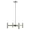 Livex Lighting Copenhagen 4 Light Brushed Nickel Mini Chandelier 51134-91 - alternate 2