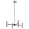 Livex Lighting Copenhagen 4 Light Brushed Nickel Mini Chandelier 51134-91 - alternate 3