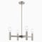 Livex Lighting Copenhagen 4 Light Brushed Nickel Mini Chandelier 51134-91 - alternate 4