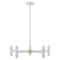 Livex Lighting Copenhagen 5 Light White Chandelier 51135-03 - alternate 6