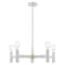 Livex Lighting Copenhagen 5 Light White Chandelier 51135-03 - alternate 5
