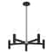 Livex Lighting Copenhagen 5 Light Black Chandelier 51135-04 - alternate 5