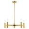 Livex Lighting Copenhagen 5 Light Satin Brass Chandelier 51135-12 - alternate 5