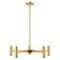 Livex Lighting Copenhagen 5 Light Satin Brass Chandelier 51135-12 - alternate 6