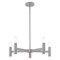 Livex Lighting Copenhagen 5 Light Nordic Gray Chandeli 51135-80 - alternate 2