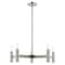 Livex Lighting Copenhagen 5 Light Brushed Nickel Chande 51135-91 - alternate 4