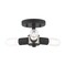 Livex Lighting Copenhagen 3 Light Black Ceiling Mount 51137-04 - alternate 1