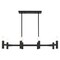 Livex Lighting Copenhagen 8 Light Black Linear Chandelier 51138-04 - alternate 7