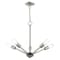 Livex Lighting Prague 5 Light Brushed Nickel Chandelier 51155-91 - alternate 1
