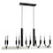 Livex Lighting Beckett 10 Light Brushed Nickel And Black Linear Chandelier 51168-91 - alternate 7