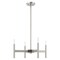 Livex Lighting Copenhagen 4 Light Brushed Nickel Mini Chandelier 51174-91 - alternate 6