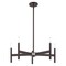 Livex Lighting Copenhagen 5 Light Bronze Chandelier 51175-07 - alternate 5