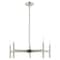 Livex Lighting Copenhagen 5 Light Brushed Nickel Chande 51175-91 - alternate 1