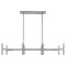 Livex Lighting Copenhagen 8 Light Brushed Nickel Linear 51178-91 - alternate 7